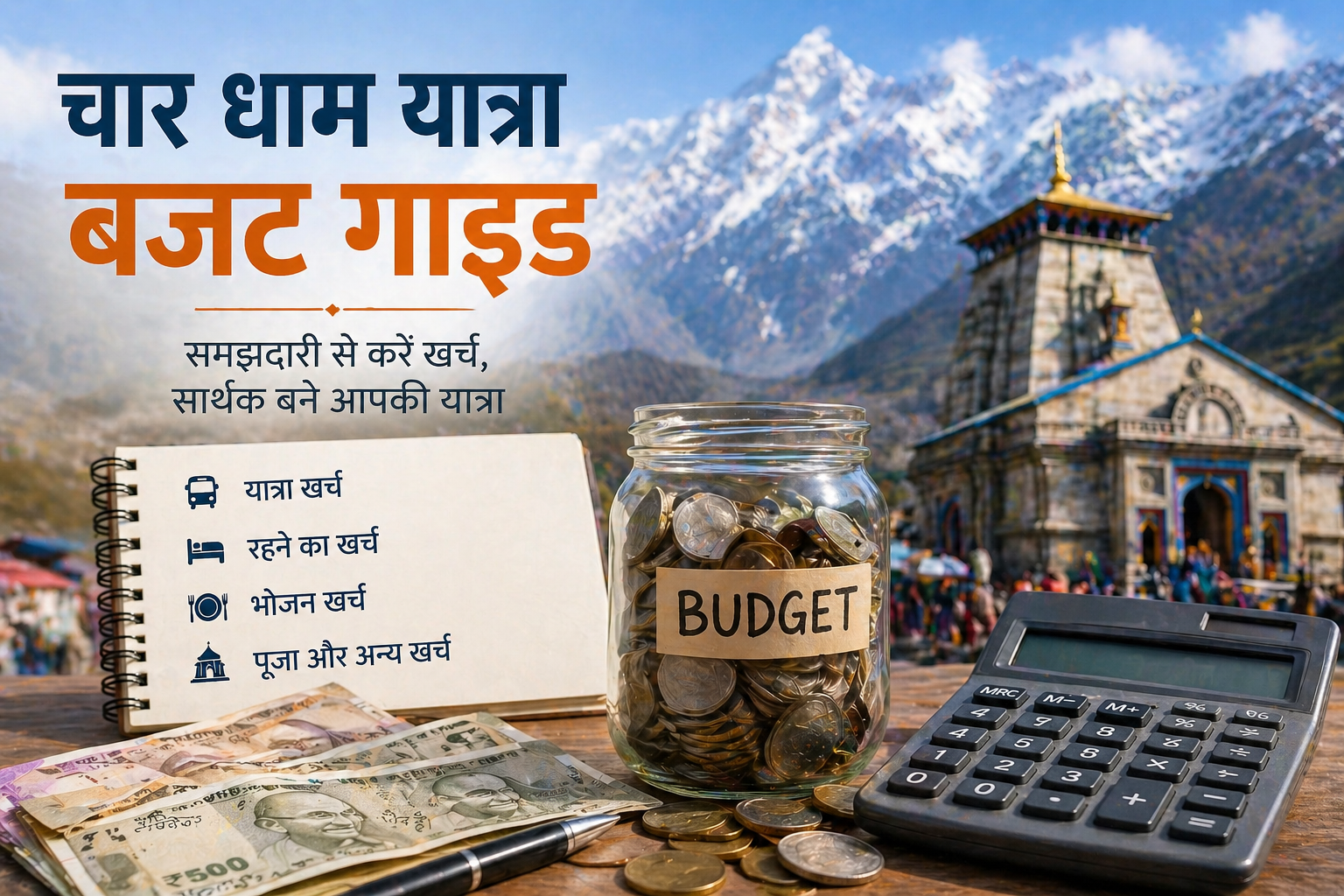 Char Dham Yatra Budget और खर्च Guide
