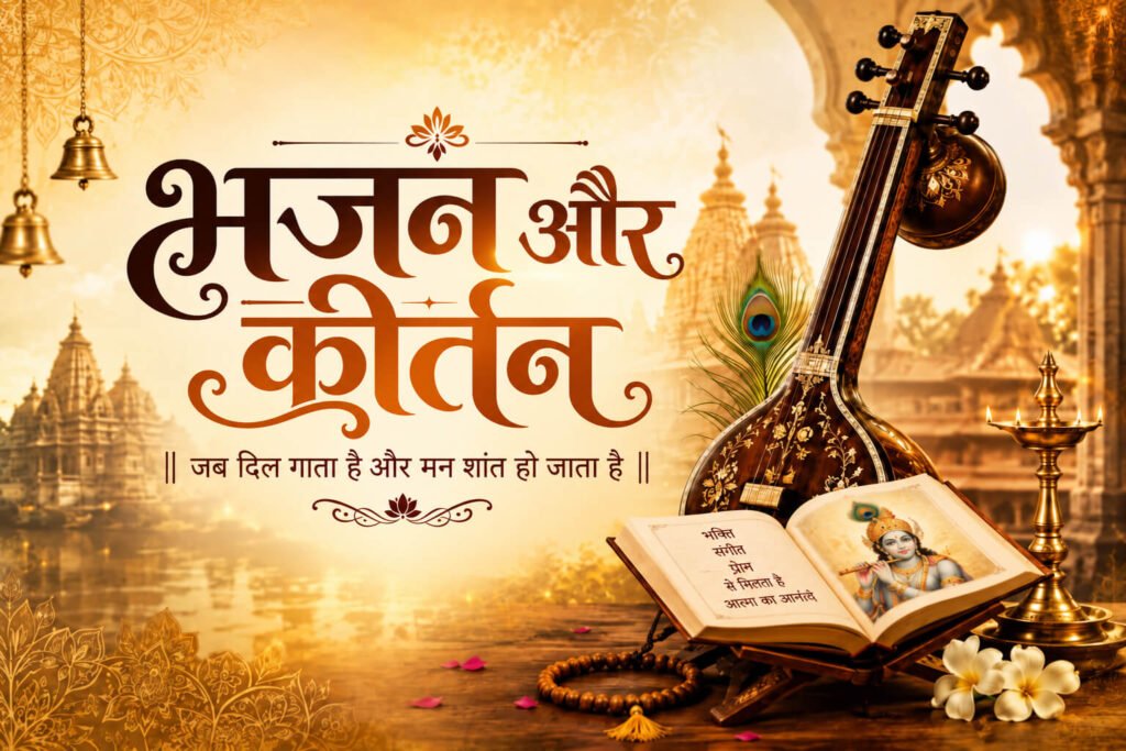 भजन और कीर्तन – जब दिल गाता है और मन शांत हो जाता है