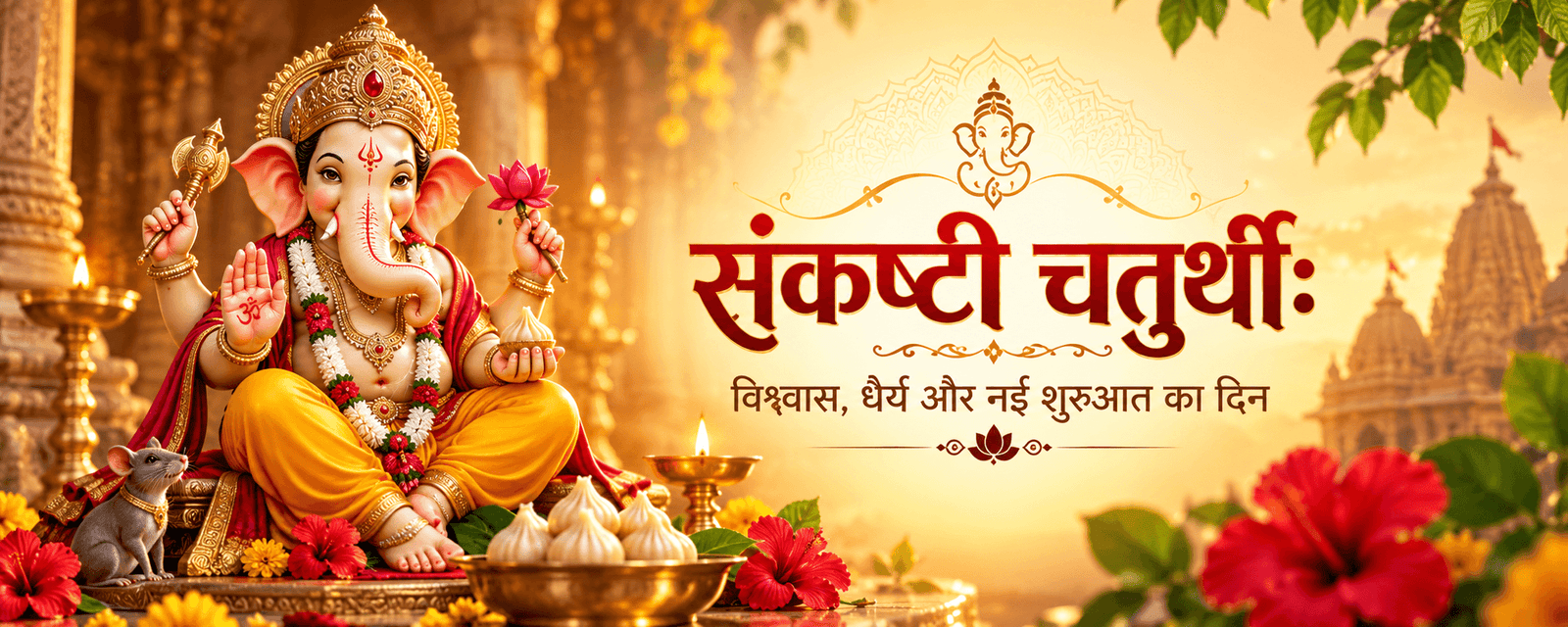 संकष्टी चतुर्थी विश्वास, धैर्य और नई शुरुआत का दिन
